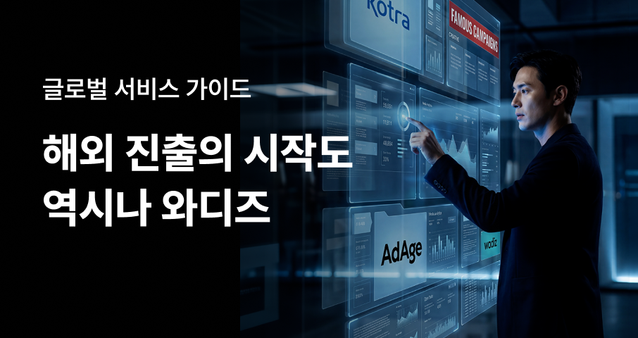 해외 진출의 시작도 역시나 와디즈 : 와디즈 글로벌 서비스 가이드